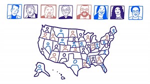 One Small Step local volunteers share experiences combating political divide