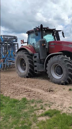 CASE IH Magnum 400 & Farmet Kompaktomat 10m | Leaving the field! 🚜💨