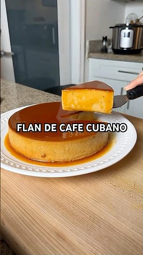 Flan de café cubano ☕️ 🇨🇺
