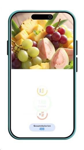 Tägliche Kalorien einfach im Blick #KalorienApp #Kalorienzähler #FoodTracker