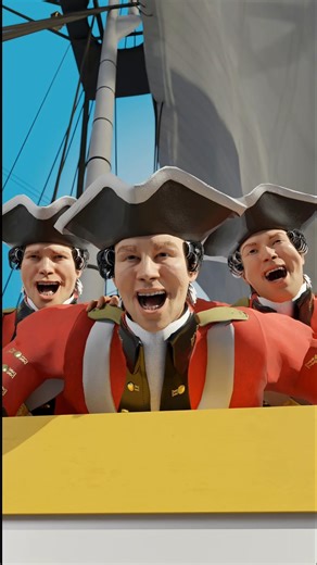 The Spinning Cannonballs That Sliced Ships Like Butter! ⚓💥 #facts #shorts