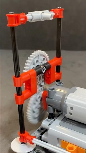 Oscillating Gear Mechanism #lego #legotechnic #gear