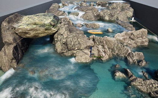 UE5流体模拟河流、海洋、水交互系统精讲FluidFlux第1集