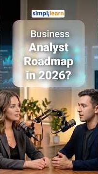 AI Business Analyst Roadmap 2026 | How To Become AI Business Analyst 2026 | #Shorts | #Simplilearn