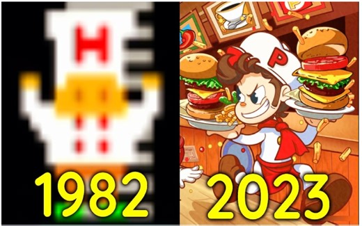 汉堡世界BurgerTime [游戏进化史1982-2023]