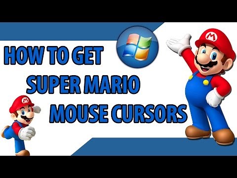 How To Install Super Mario Mouse Cursors For Windows