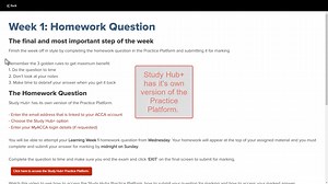 LW1 Access Homework Video - placeholder