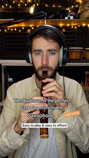 Don’t buy a sax 🎷…try the 100 dollar version first… #xaphoon #sax #saxophone #saxo #recorder #viral