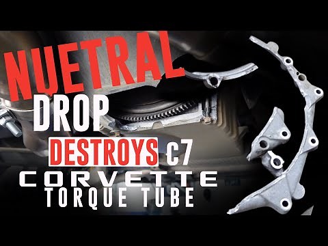Neutral DROP ends BAD for C7 Corvette-Part 1- Torque Tube & Oil pan Replacement 2015 Corvette