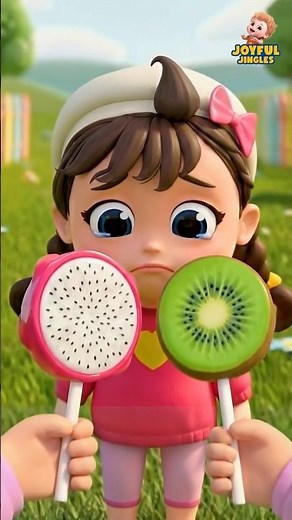 Fruit Lollypop: Sharing Is Caring | Nursery Rhymes & Kid Song | Joyful Jingles #shorts #rhymes