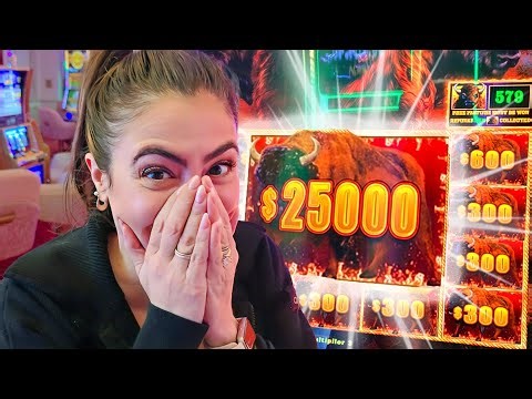 Angry Man Crop Dusts Us As I WIN a Massive Buffalo Jackpot