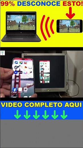 COMO CONECTAR TU CELULAR CON UN COMPUTADOR SIN USAR CABLES!
