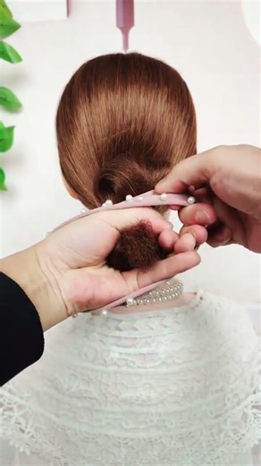 Quick & Easy Low Bun Hack: Hair Tie Transformation