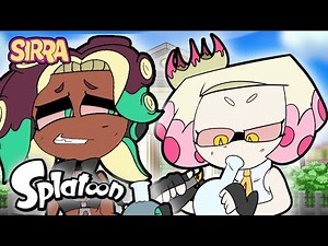 Splatoon animation: Marina and Pearl get lit! ft. Agent 8 [Commission]