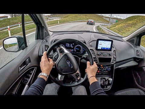 2021 Ford Tourneo Connect [1.5 ECOBLUE 120 HP] | POV Test Drive #973 Joe Black