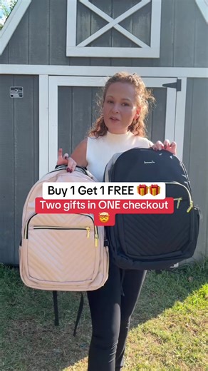 Padded laptop backpacks with tons of storage — buy one, get one FREE with the holiday mystery deal. Don’t wait—the sale ends December 5, 2025. #TikTokShopHolidayHaul #beautyandlifestyledeals #LovevookBackpack #HolidayGifting #MysteryDeal