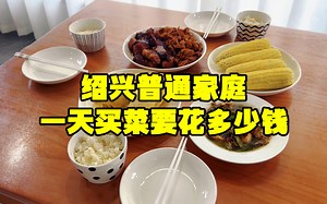 带你们看看 绍兴普通家庭一天买菜要花多少钱 千张烧肉 垂涎欲滴的美味