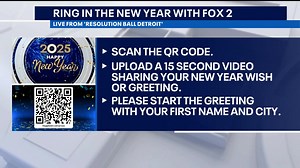 45K views · 102 reactions | FOX 2 will be ringing in the new year at the Masonic Temple, which promises to be a fun time as we kickoff 2025. We're hoping to celebrate the occasion with you - by having you upload a 15-second video sharing your New Year wish or greeting. Scan the QR code in the video or tap the link below to get started. | FOX 2 Detroit | Facebook