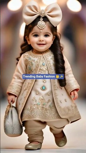 Stylish Baby Catwalk 👗 | Baby Girl Ramp Walk | Kids Fashion Video