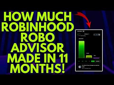 HOW MUCH ROBINHOOD ROBO ADVISOR MADE ME IN 11 MONTHS | ROBINHOOD STRATEGIES