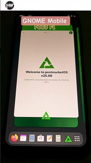 POCO F1! Instal postmarketOS (GNOME Mobile) #pocof1