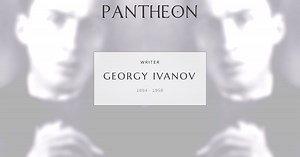 Georgy Ivanov Biography | Pantheon