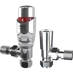 Drayton TRV4 All Chrome