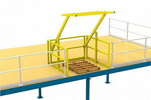 Mezzanine Safety Gate - Vanguard Group