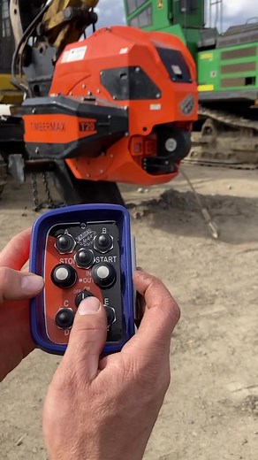 Final test before delivery of @timbermax_ #t20hd hand remote. Every #timbermax #tractionwinch comes with a hand remote making for easy repositioning and hook up. Even if hook up to the slope machine is a hundred feet or more away from the TimberMAX unit. #timbermax #timbermaxusa #winching #winchassist #winchassisted #steepslopelogging #safetyfirst #tractionwinch #tethered #remotecontrol #pipelinelife #pipelineshit #pipeline #t20hd #rightofway #rightofwayclearing #rightofwaycutting #heavymachiner