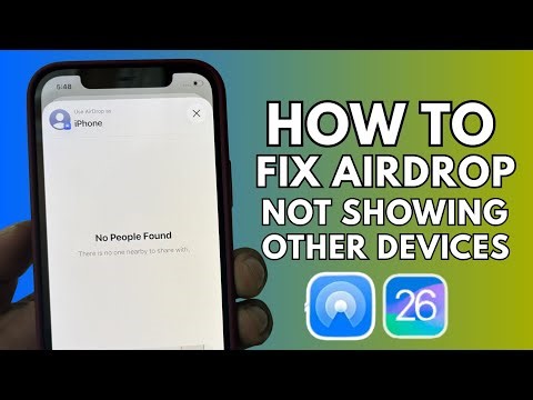 AirDrop Not Showing Other Devices? FIX IT NOW! (2026 Guide). AirDrop Not Working?
