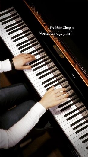 Chopin • Nocturne in C-sharp minor, Op. posth. 🎹 #Chopin #Nocturne #ClassicalPiano #ClassicalMusic