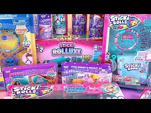 ASMR Sticki Rolls Mega Unboxing 😻 44+ Minutes | 1000+ Holographic Stickers | No Talking