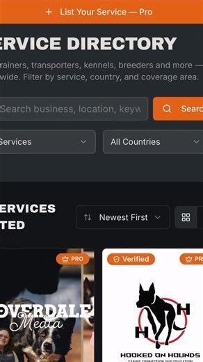Big thank you to Coverdale Media for being one of the first services listed on the new Working Dog platform 🙌 We appreciate the early support and backing of what we’re building for the working dog community. You can check out her services in the tag below ⬇️ @brooklyncoverdale And if you haven’t already, feel free to jump on and explore the platform at: 🌐 workindogworld.com links in the bio Built for the community. Growing with the community. #workingdog #workindog #workingdogworld | Working D