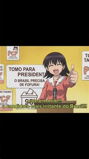 [este short é humorístico]. propaganda eleitoral da tomo takino