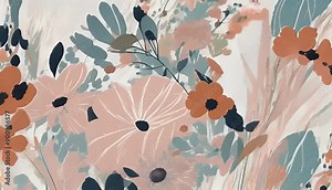 Graphic poster Creative header Design invitation textures placard brochure Hand Drawn card background floral artistic cover universal Trendy banner