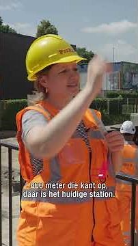 Kijk mee bij een mega project in Vught! 🏗️👷We bouwen een tijdelijk spoor, station en loopbrug