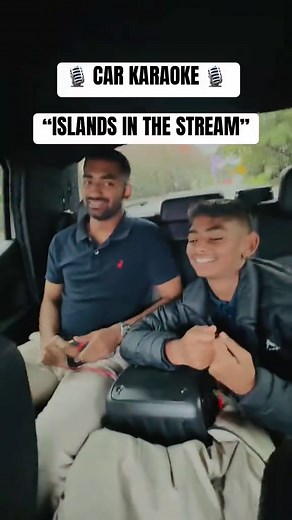 Islands in the Stream karaoke — full car sing-along