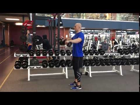 Dumbbell Scaption Raise