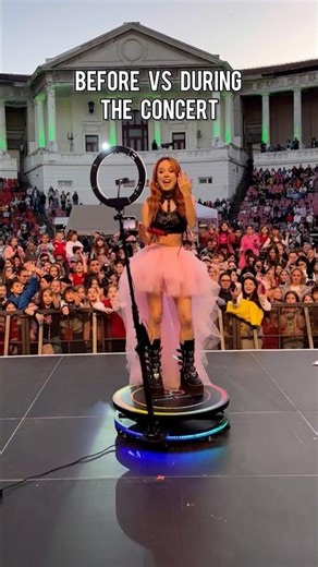 Before vs During the CONCERT "Flipagram" Dance 🔥 | Andra Gogan