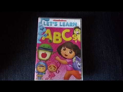 nickelodeon- LET'S LEARN ABCs DVD Overview!