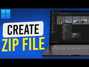 How To Create ZIP File On Windows Laptop And PC