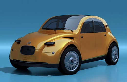 Citroën 2CV : de retour en version électrique moderne ( images)