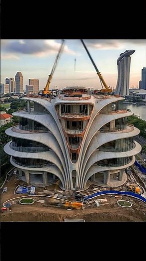 Mind-Blowing Time-Lapse of the World’s Craziest Green Tower Being Built!