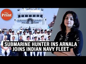 INS Arnala, India’s first-of-its-kind shallow water submarine hunter joins Navy fleet