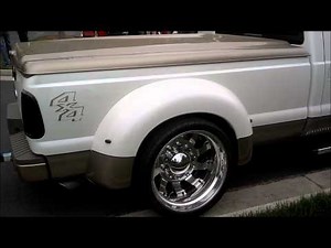 Butler Tires' Ford F350 Super Duty Dually on 26" American Force wheels at Caffeine and Octane