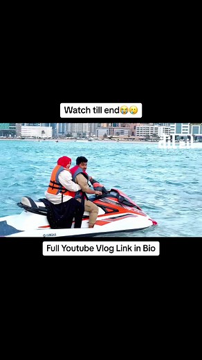 Watch till end to know how it ended up😭🥲 Watch Full Vlog on our Youtube Channel. Link in Bio✨ #fyp #foryou #thedubaicouple #dilzil #husbandwife #dubai #sharjah #funnyvideo #jetski #comedy #tamilcouple #tamildubai #qatartamil #sauditamil #sharjahtamil #dubaitamil #kuwaittamil #love