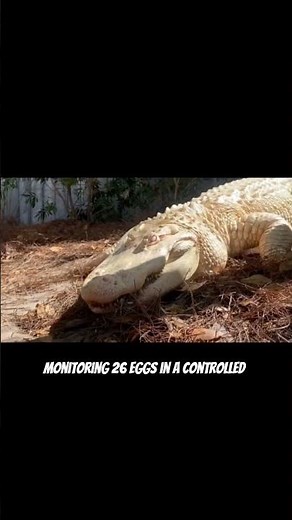 World’s First Albino Alligator Hatchlings Born at Wild Florida