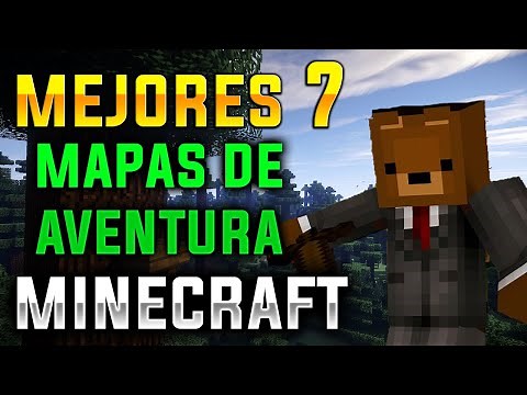LOS 7 MEJORES MAPAS DE AVENTURA PARA MINECRAFT 2021!!!!TOP MEJORES MAPAS DE AVENTURA TERROR Y PUZZLE