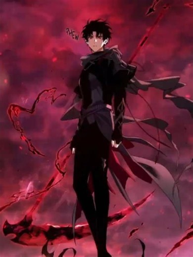 Black Scythe killed the boss by himself.🔥 #manhwa #anime #manhwarecap