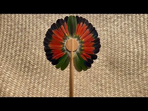 Making an Aztec style fan